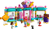 LEGO Friends Sklep w Heartlake Zestaw do zabawy dla dziewczynek od 6. roku życia Odgrywanie ról z 2 minilaleczkami, mikrolalką i zabawką dla kota 42649 Zestawy do budowania Besuche den LEGO-Store