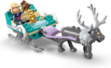 LEGO® Disney Przygoda Anny w Krainie Lodu, zestaw konstrukcyjny i fantastyczny, stojak na czekoladki z Anną, Kristoffem, Olafem i Svenem, minilaleczki, zabawka-księżniczka dla dziewczynek od 4 lat 43256 Zestawy konstrukcyjne w sklepie LEGO