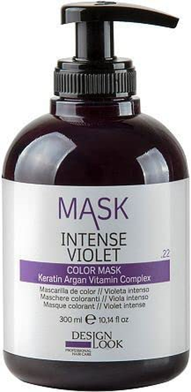 Color Mask Intensive Violet .22-300 ml - Odświeżająca i pielęgnująca kolor Maska do włosów Naty Shop Tytuł domyślny