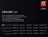 ZWILLING Zestaw sztućców Artic, 24 sztuki Kitchen Naty Shop