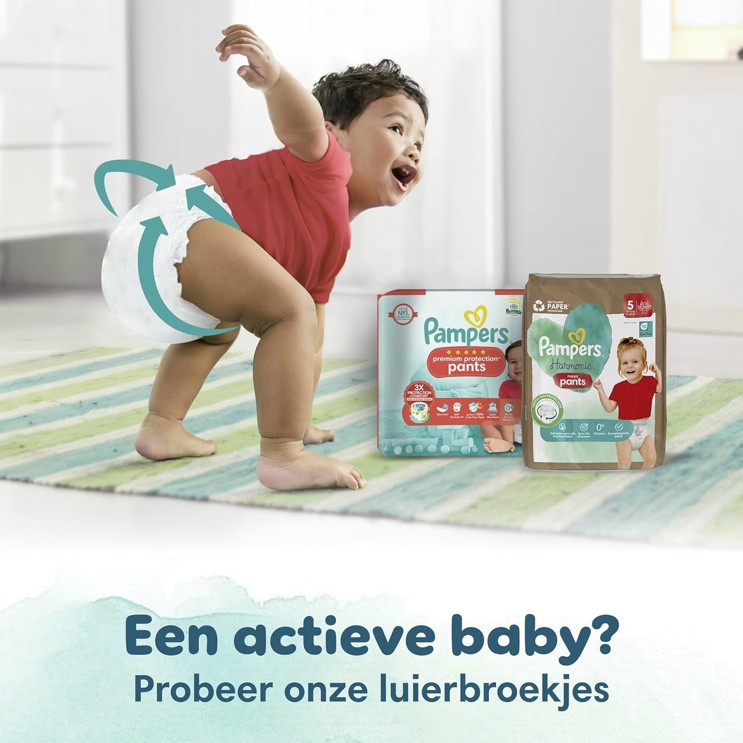 Pieluchy Pampers Harmony 80 rozm. 4 (9-14 kg)