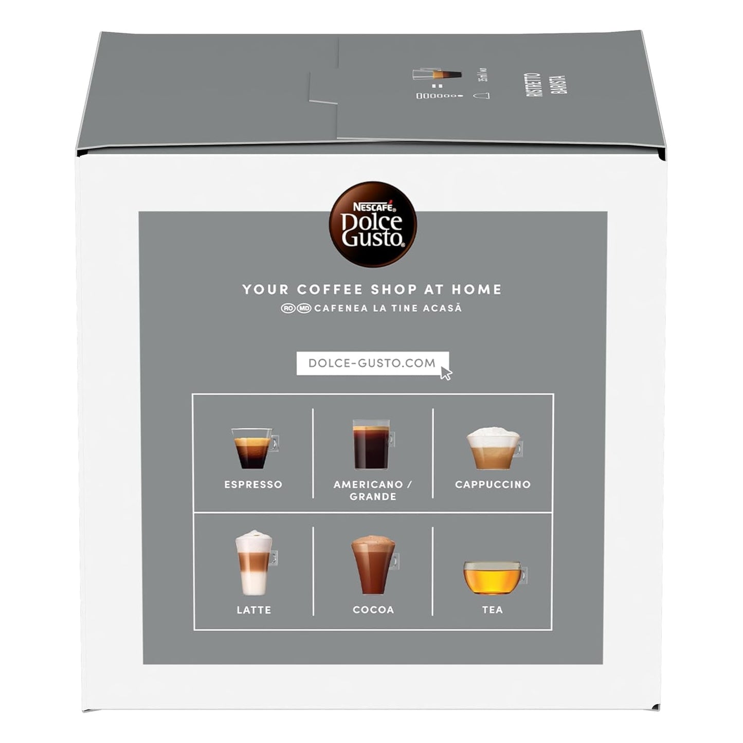 NESCAFÉ DOLCE GUSTO Ristretto Barista Kaffeekapseln 3-pak (3 x 16 Kapseln)