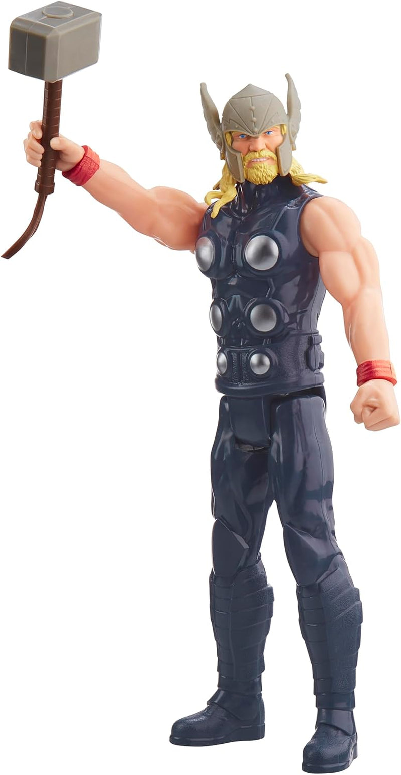 Marvel Avengers Titan Hero Series Blast Gear Thor figurka 30 cm duża zabawka dla dzieci w wieku 4 lat i więcej figurki Naty Shop