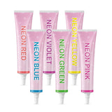 Goodbake Neonlebensmittelfarben 6 Farben Set – Intensywny Lebensmittelfarbe – Lebensmittelfarbpaste – Zum Einfärben Von Torten, Fondant, Buttercreme Uvm. – 100% wegański sklep Naty
