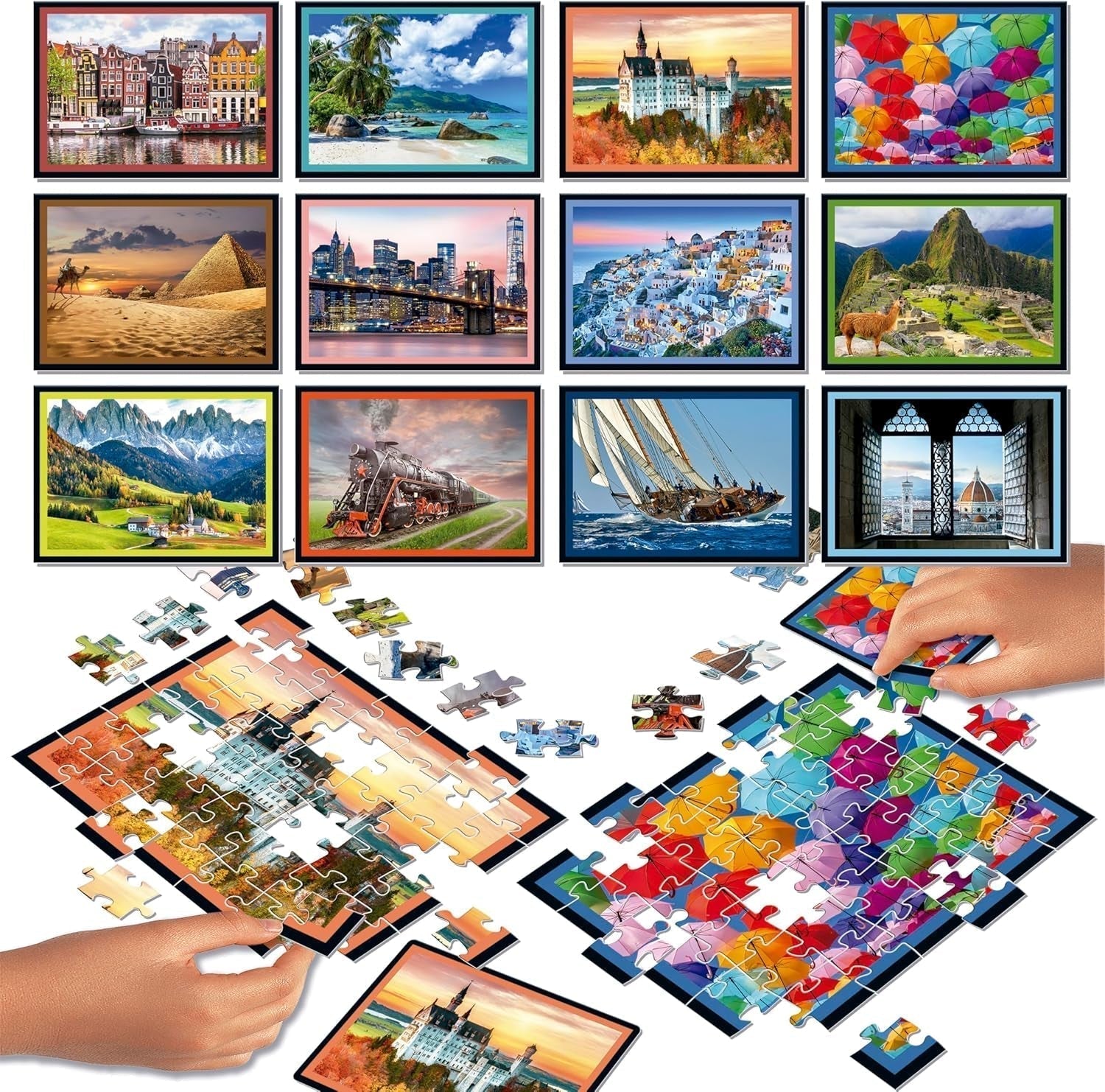 Educa - Puzzle Battlescapes. Autentyczna bitwa na kawałki | Bądź pierwszym, który ułoży puzzle i zostanie zwycięzcą. Od 7 lat (20121) Sklep Puzzle Naty