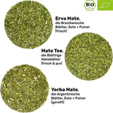 Zestaw do herbaty Ceramic Mate ● 3 odmiany BIO Mate + kubek Mate + Bombilla + instrukcja przygotowania (Vintage)