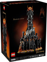 Ikony LEGO Władca Pierścieni: Zestaw do budowania dla dorosłych Barad-Door z minifigurkami Saurona, Gothmoga, Orka, Froda, Sama i Golluma Pamiątki filmowe Kolekcja dla fanów 10333 Zestawy do budowania Szukaj w sklepie LEGO