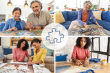 Puzzle dla dzieci Ravensburger - 10016 W kosmosie - Kosmiczne puzzle dla dzieci w wieku 7+ zawierające 150 elementów w formacie XXL Puzzle Naty Shop