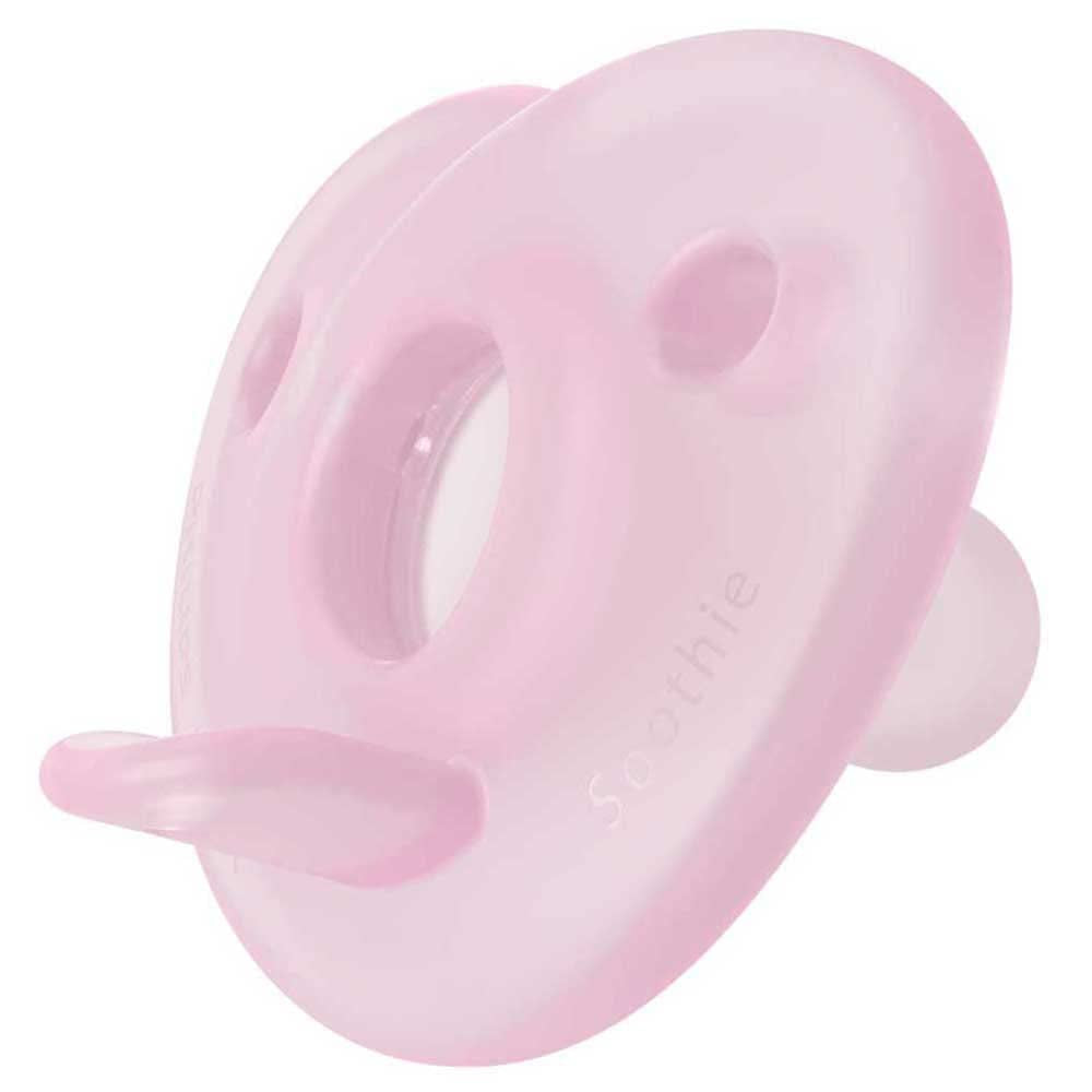 Philips AVENT Soothie - smoczek bez BPA dla dzieci w wieku 0-6 miesięcy, różowy/jasnoróżowy (model SCF099/22)