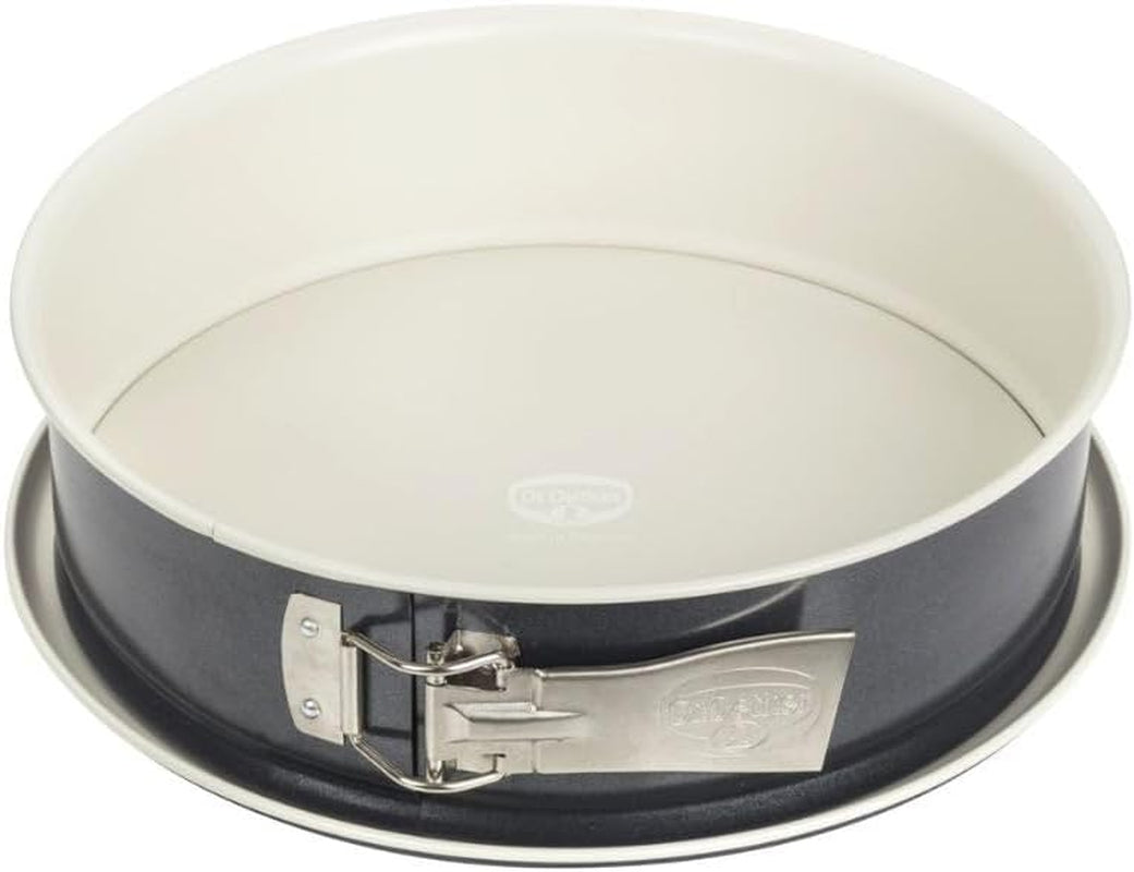 Dr. Oetker Gugelhupfform Ø 22 Cm BACK-TREND, Backform Für Gugelhupf, Runde Bundform Aus Stahl Mit Keramisch Verstärkter Antihaft-Beschichtung (Farbe: Creme/Anthrazit), Menge: 1 Stück Formy i blachy do pieczenia Naty Shop Springform 26Cm