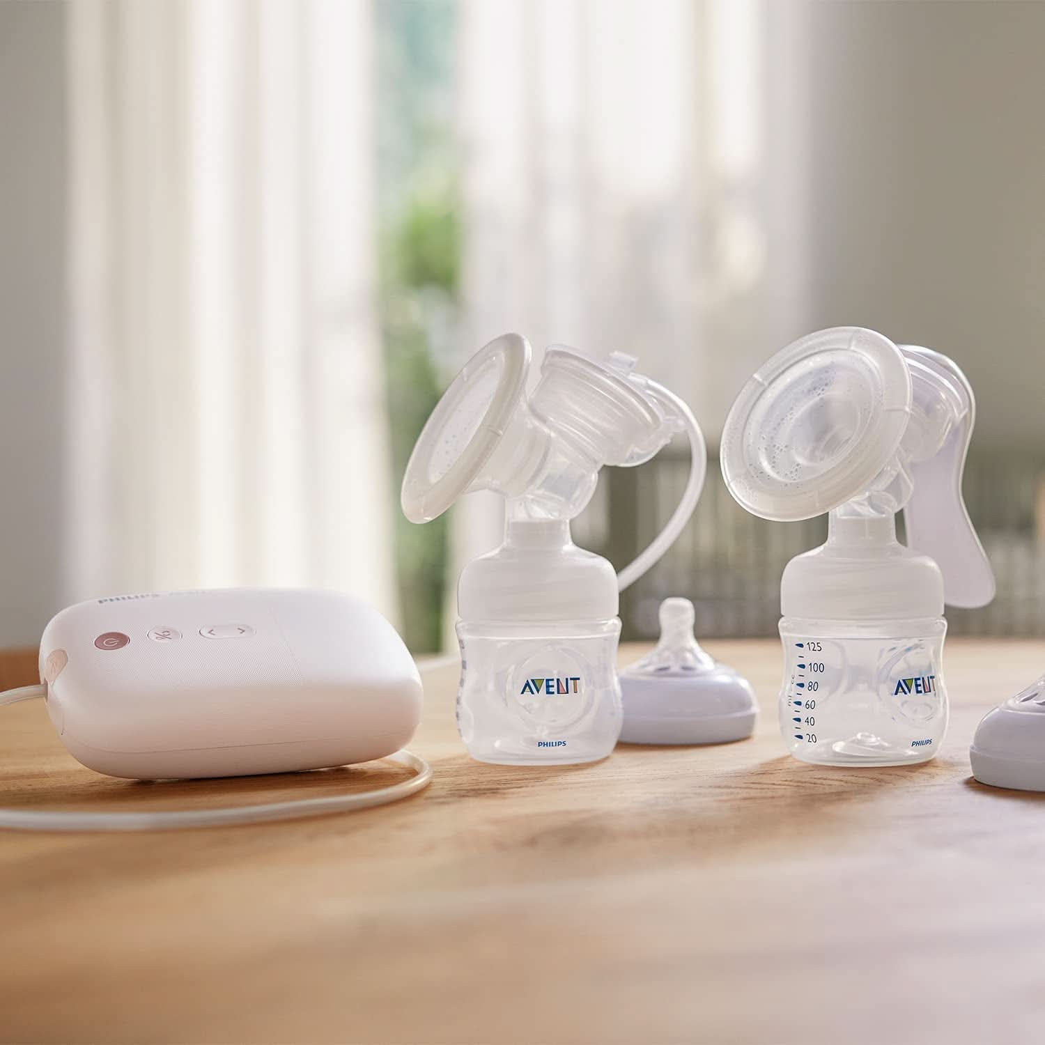 Indywidualny laktator elektroniczny Philips Avent - z technologią Natural Motion, wygodną silikonową poduszką Akcesoria Żywność i karmienie piersią Sklep Bebe Naty