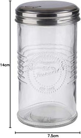 APS 40510 Dozownik cukru - OLD FASHIONED, Ø 7,5 cm, wys. 14 cm, szkło, 0,35 litra, zakrętka z gwintem...
