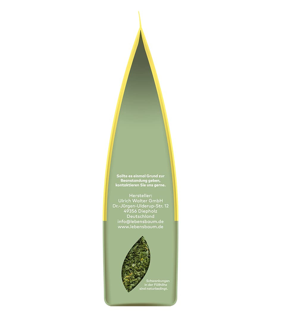 Lebensbaum Oregano, Bio-Gewürz für italienische Gerichte, würzig-herber Gesmack, gerebelt und getretten, 15 g