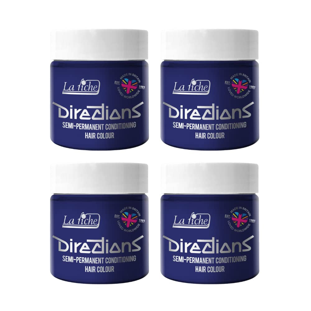 Sposób użycia półtrwała farba do włosów 100 ml opakowanie 4 szt. (Pillarbox Red) Farba do włosów Naty Shop Ultrafioletowy 100 ml (4 szt.)