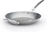 MINERAL B PRO Patelnia Wykonana ze stali Garnki i Patelnie Naty Shop 32Cm