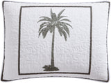 Kolekcja Tommy Bahama Palm Island | Pocieszyciel - 100% bawełna, dwustronny, miękki i oddychający, wstępnie wyprany dla dodatkowej miękkości, łóżko king size, szary Kołdry i kołdry Naty Shop