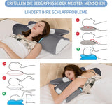 IDEA Poduszka Poduszka Memory Foam, Poduszka Ergonomiczna Poduszka Ortopedyczna Na Ból Szyi, Poduszka do Spania Na Boczne Bóle Pleców i Brzucha, Poduszka Pod Szyję Poduszka Przeciw Chrapaniu dla Dorosłych Poduszki Ortopedyczne Szyjki Naty Shop