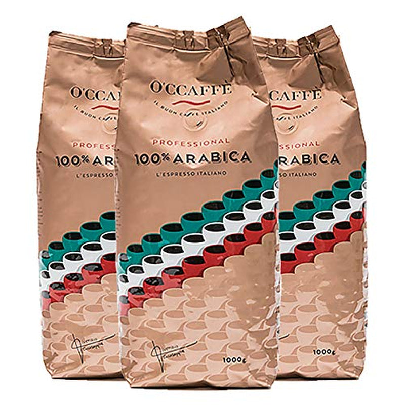 100% profesjonalna kawa Arabica, 1000 g całych ziaren / opakowanie 3 szt