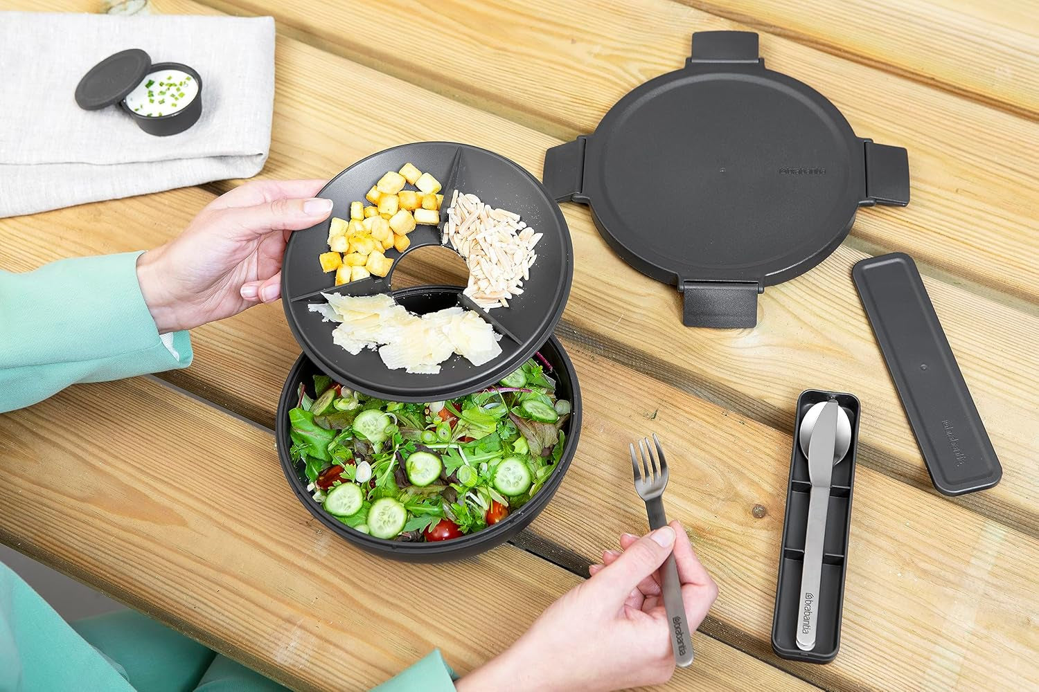 Brabantia - Zestaw 3 sztućców Make & Take Kitchen Naty Shop