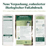 Żel do trwałej farbowania włosów 6N ciemny blond - 170 ml I Bez amoniaku, 100% pokrycia siwych włosów I Testowany na wrażliwej skórze, z 8 ekstraktami roślinnymi Farba do włosów Naty Shop