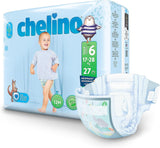 Pieluchy Indas Fashion & Love XL, rozmiar 6 (17-28 kg), 27 sztuk