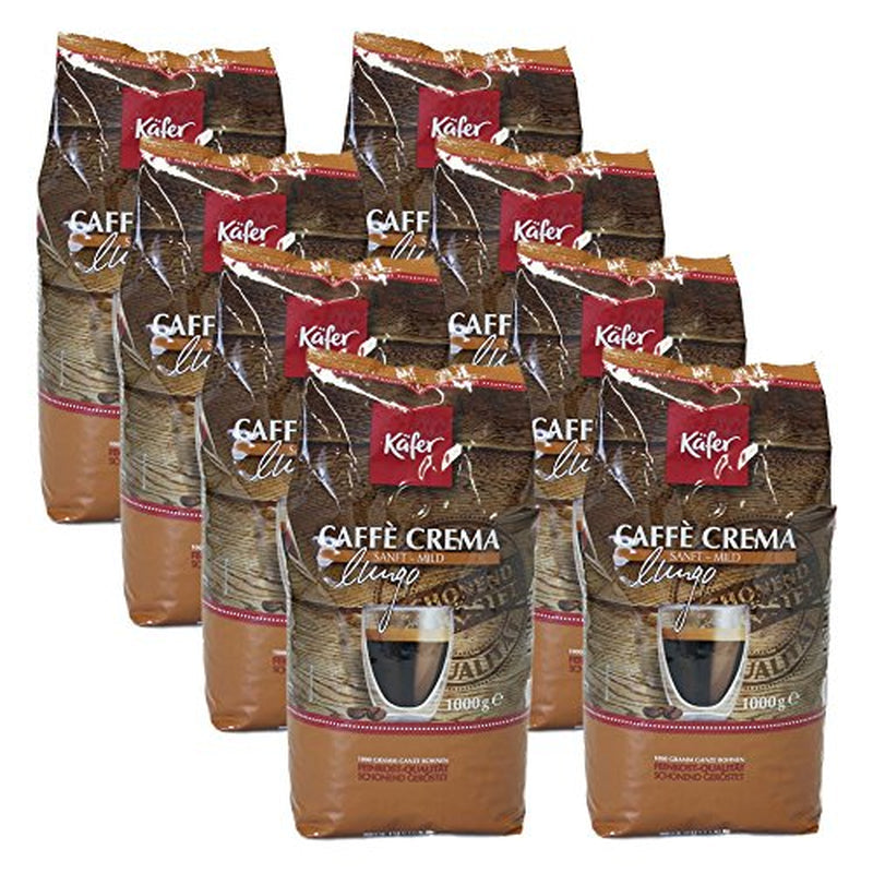 Caffè Crema, 1000g, całe ziarna, opakowanie 8 szt