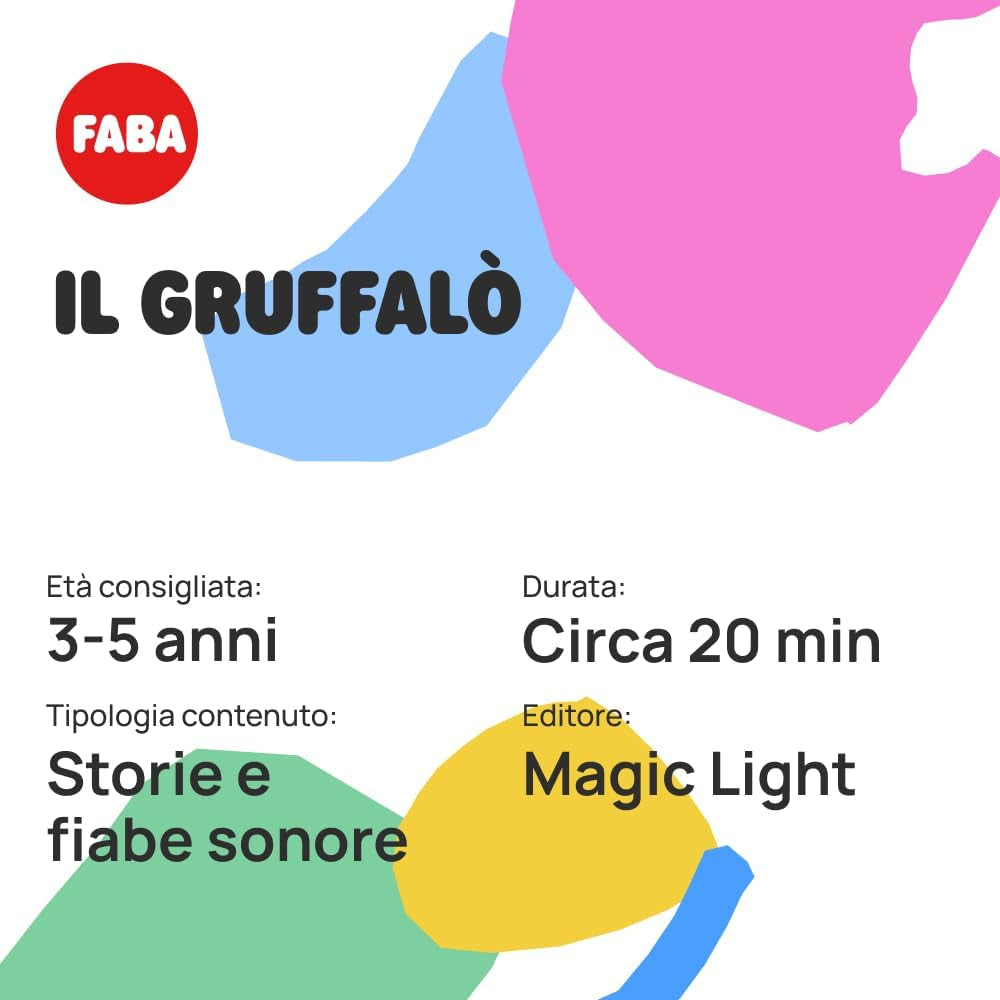 FFR14501 Postać dźwiękowa Myszki Miki, ll Gruffalo, zabawki fabularne i edukacyjne dla dzieci Naty Shop