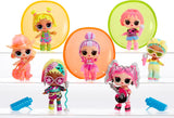 L.O.L. Niespodzianka! Neon Pop Stars Tots - 1 lalka z czarną magią światła-niespodzianką, folia na ślepo, 7 lalek kolekcjonerskich, każda z neonowymi naklejkami i akcesoriami, prezent dla dzieci 4+ Lalki Naty Shop