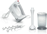 Bosch Hausgeräte MFQ3540 Handrührer, Grau, Weiß, 7,7 cm dł. x 20,1 cm szer. x 14,1 cm wys. Kuchnia Naty Shop