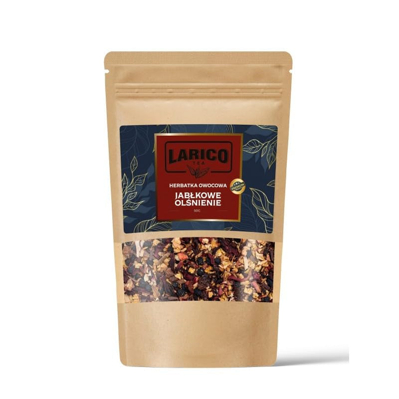 Larico Tea Naturalna herbata owocowa Früchtchen Mix Poziomki Euphorie 50 g/Najwyższej jakości herbata sypana/Naturalna herbata sypana