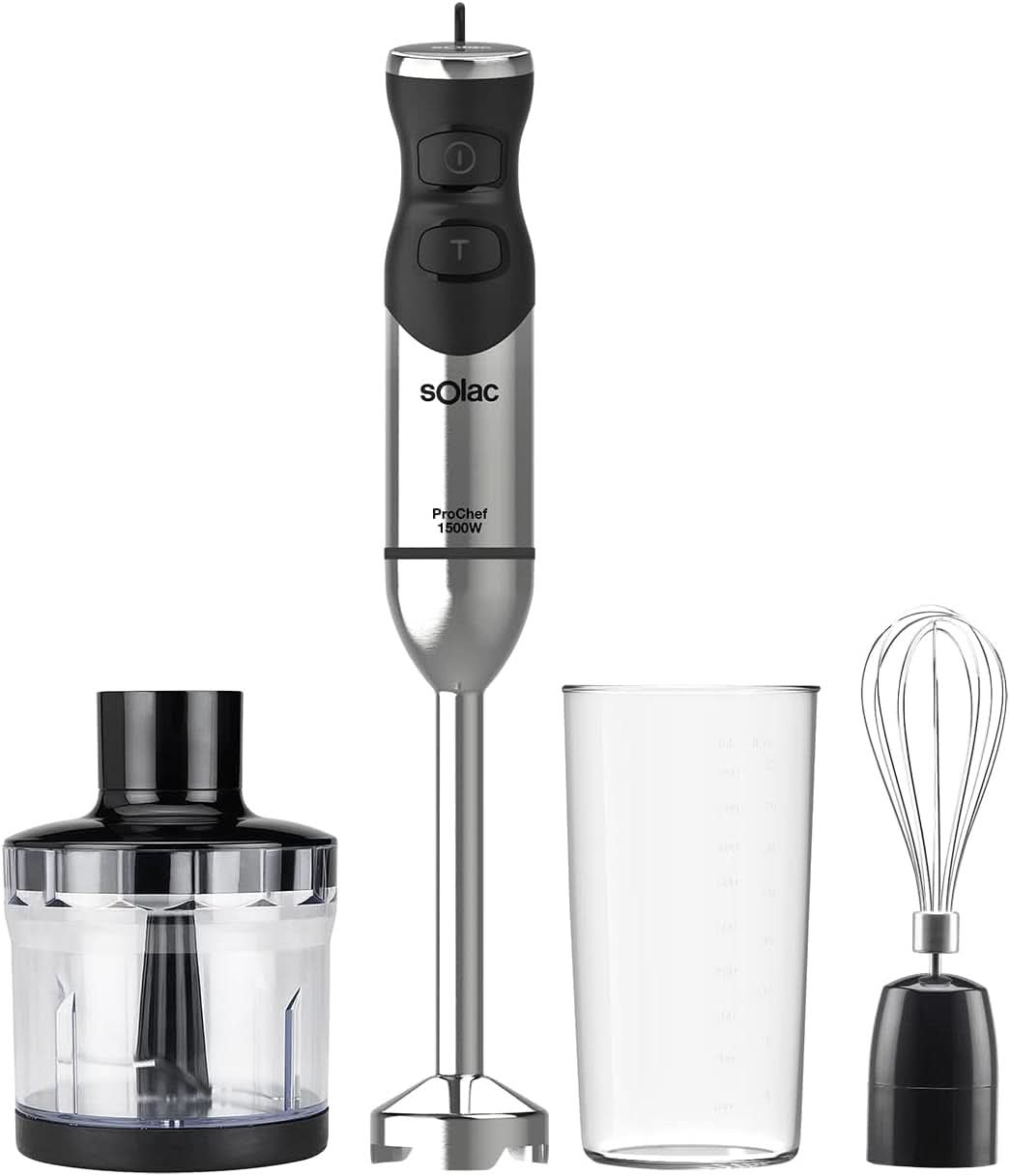 Mikser stojący Pro Chef 1000, W, Edelstahl Kitchen Naty Shop 1500W | 3 Akcesoria