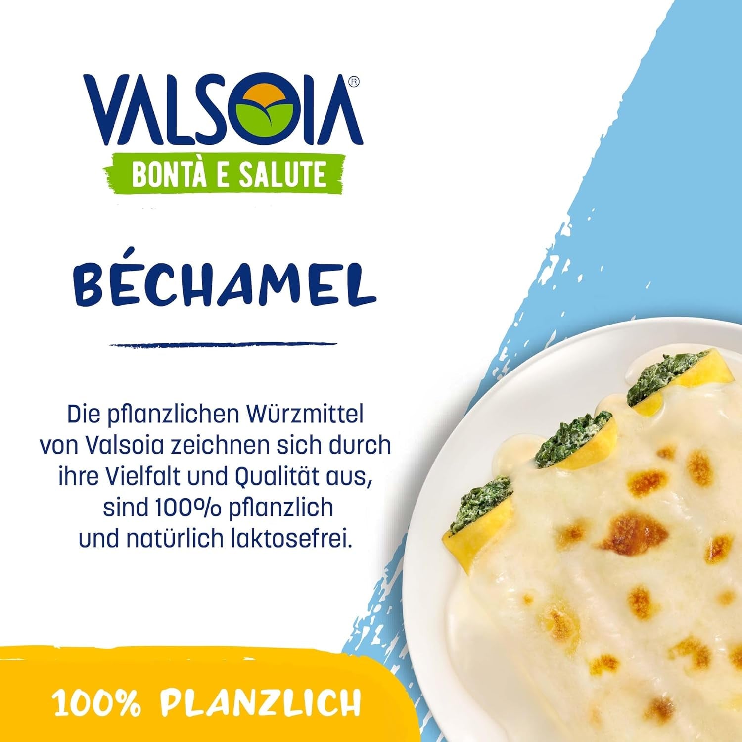 Odżywka beszamelowa, Beszamel bez laktozy, Uniwersalna w gotowaniu, Idealna dla wegan i wegetarian, 6 x 200 ml