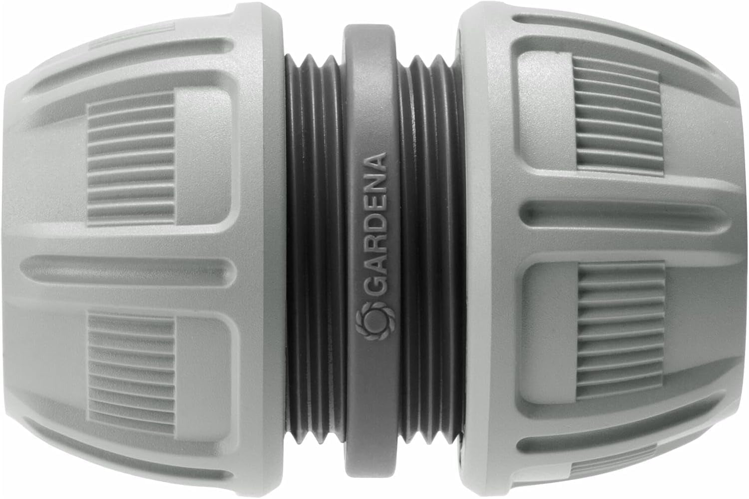 Gardena 13 mm (1/2 cala) i 15 mm (5/8 cala) Naprawca: Szybka i łatwa naprawa węża bez użycia narzędzi, Power Grip, duża siła mocowania, w pudełku (18232-20)