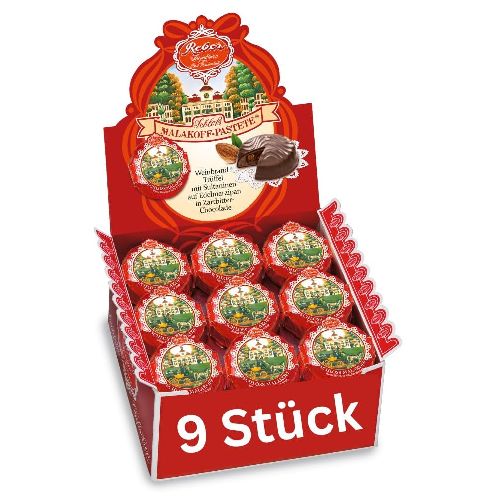 Reber Bites Chocolate and Truffle Pie, trufle brandy na kremowym nugacie, oblane delikatną alpejską czekoladą mleczną, 40g (1 szt.)