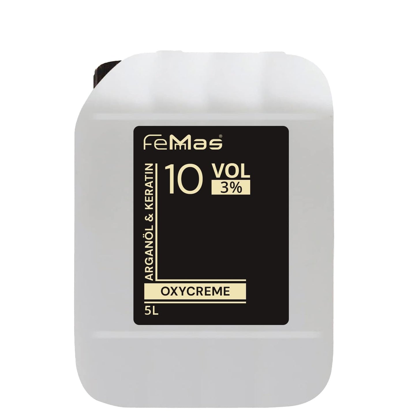 FemMas Oxycreme 6% 1000 ml I Utleniacz do koloryzacji i farbowania włosów I Łatwa aplikacja i optymalne utrwalenie I Wywoływacz zapewniający jednolite rezultaty jak w salonie I Wywoływacz koloryzujący Farba do włosów Naty Shop 3 5 litrów (1 opakowanie)