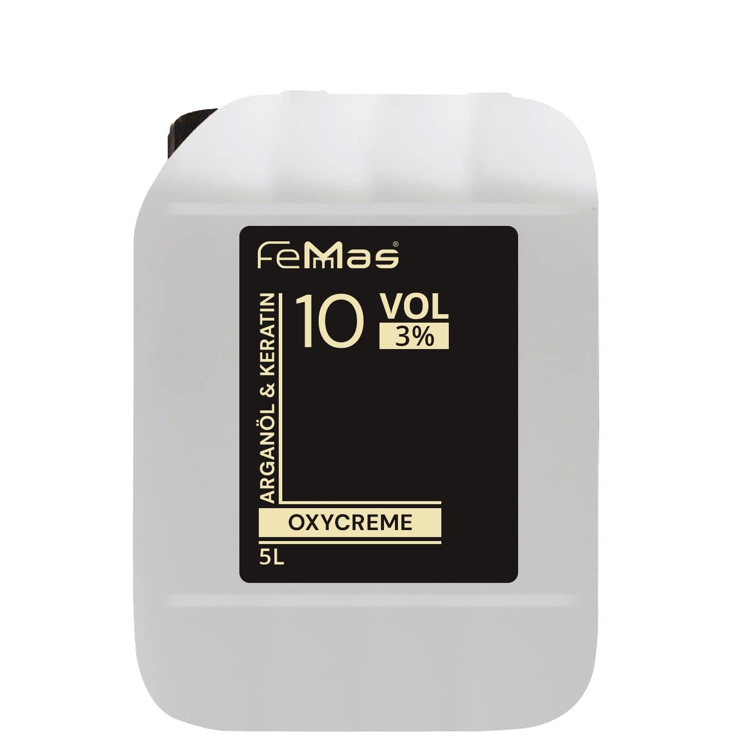 FemMas Oxycreme 6% 1000 ml I Utleniacz do koloryzacji i farbowania włosów I Łatwa aplikacja i optymalne utrwalenie I Wywoływacz zapewniający jednolite rezultaty jak w salonie I Wywoływacz koloryzujący Farba do włosów Naty Shop 3 5 litrów (1 opakowanie)