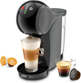 NESCAFÉ DOLCE GUSTO DeLonghi Dolce Gusto Genio S EDG226.A, Ekspres na kapsułki z 3 kapsułkami, kompaktowa konstrukcja, regulowana tacka ociekowa, 0,8 l, wyjmowany zbiornik na wodę, 1470 W, antracyt