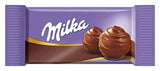 Milka Naps Mix – Mini kostki czekolady w 4 asortymentach: Mleko Alpejskie, Truskawki, Orzechy Laskowe, Krem Kakaowy – 1 x 1kg