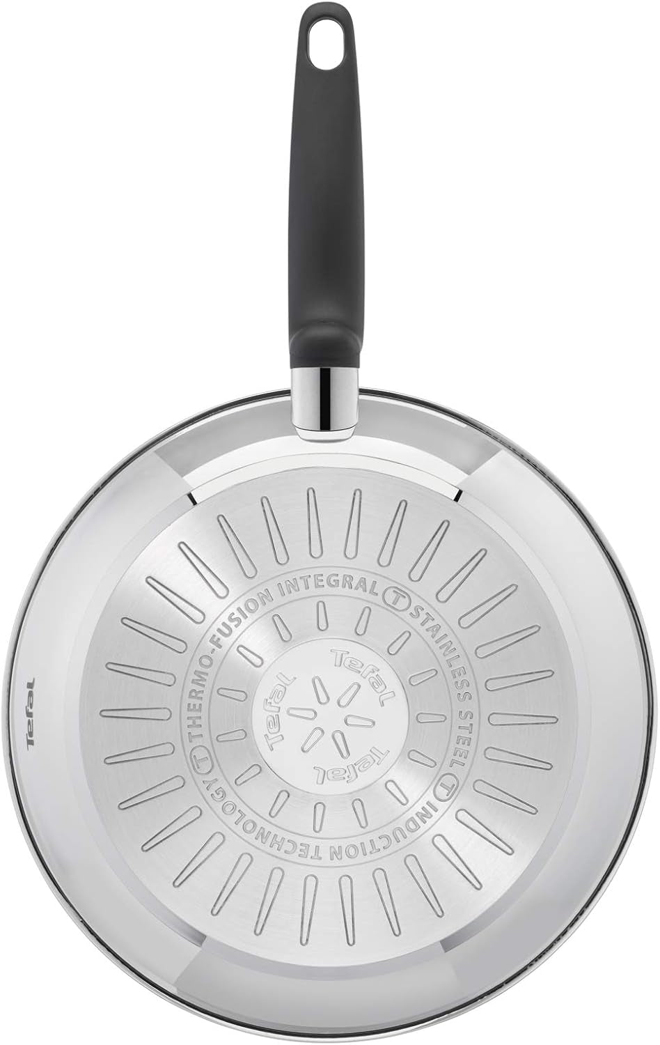 Tefal Patelnia główna 20 cm, stal nierdzewna Z powłoką nieprzywierającą Naty Shop Garnki i patelnie