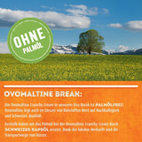 Ovomaltine OVO break Wafer and Chocolate Bar - chrupiąca przekąska o niepowtarzalnym smaku naszego popularnego Creme Crocante, naturalnie bez oleju palmowego (4 x 39g)
