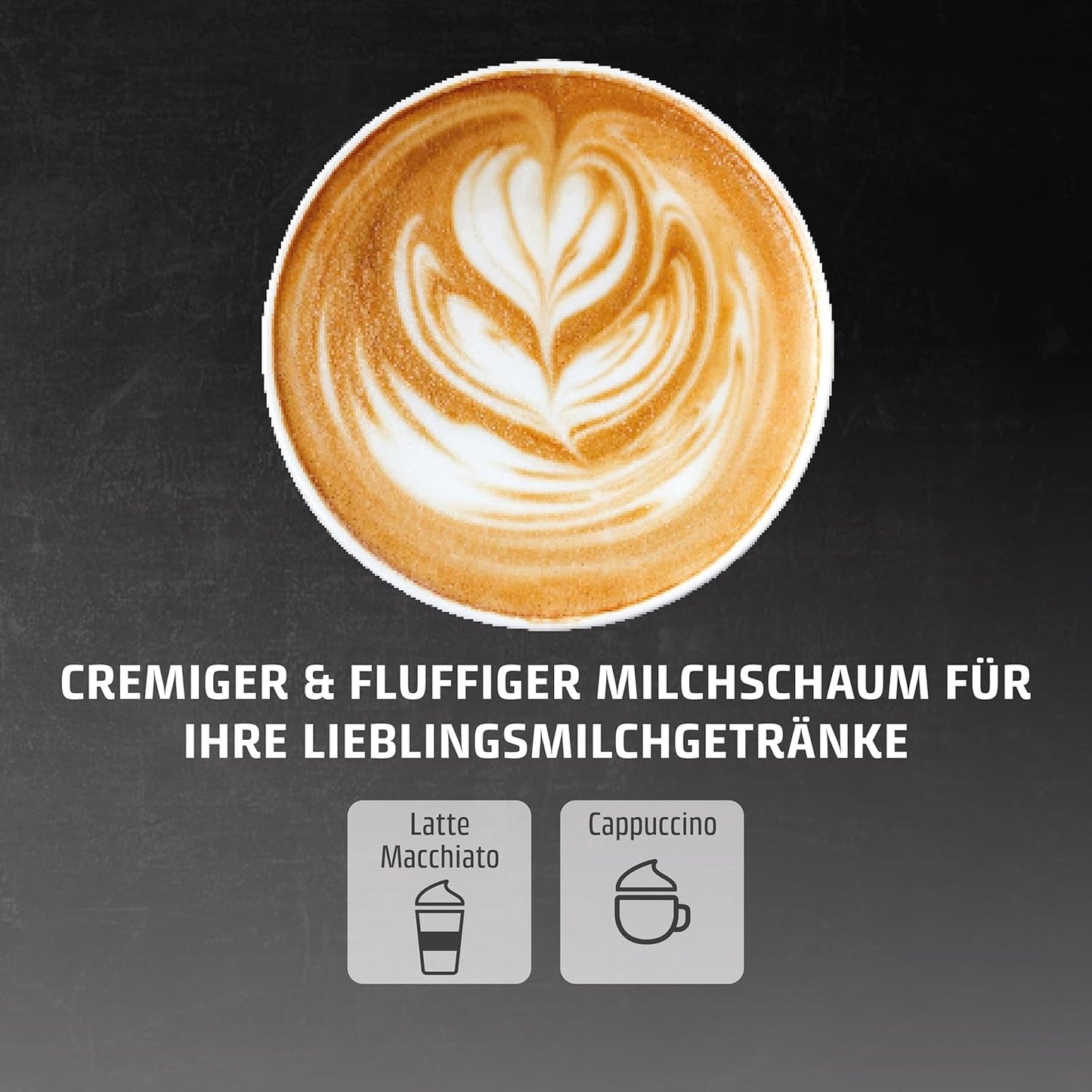 CASO EspressoGourmet Crema - Ekspres z kolbą ze spieniaczem do mleka, espresso, cappuccino, kolba ze stali nierdzewnej, pompa ULKA 20 bar, ekspres do kawy, kawa mielona, ​​kapsułki ESE