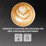 CASO EspressoGourmet Crema - Ekspres z kolbą ze spieniaczem do mleka, espresso, cappuccino, kolba ze stali nierdzewnej, pompa ULKA 20 bar, ekspres do kawy, kawa mielona, ​​kapsułki ESE