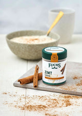 Fuchs Mielony Cynamon Cassia - Do aromatyzowania ciast, deserów lub herbat, 45 gramów Przyprawy Naty Shop