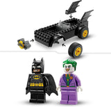 LEGO 76264 Pościg DC w Batmobilu: Batman kontra Batman Zestaw samochodzików Jokera, Zestaw startowy superbohatera z 2 minifigurkami, Zabawka dla przedszkolaków, chłopców i dziewcząt od 4. roku życia, Zestawy do szybkiego montażu Besuche den LEGO-Store