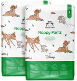 Marka Amazon: pieluchy Mama Bear Disney, rozmiar 5 (12-17 kg) - pudełko miesięczne, białe, 140 sztuk (2 opakowania po 70 sztuk)