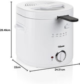 Frytownica Tristar FR-6941 - termostat, 1,5 l, 1000 W, biała AGD Naty Shop
