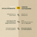 Incapto Spezialitäten-Kaffeebohnen | Kolumbijskie jednego pochodzenia | Espresso 100% Arabika | Kawa specjalistyczna 84 punkty SCA | Tradycyjna Geröstete Bohnenkaffee | Roślina Huila, Cadefihuila, 1kg