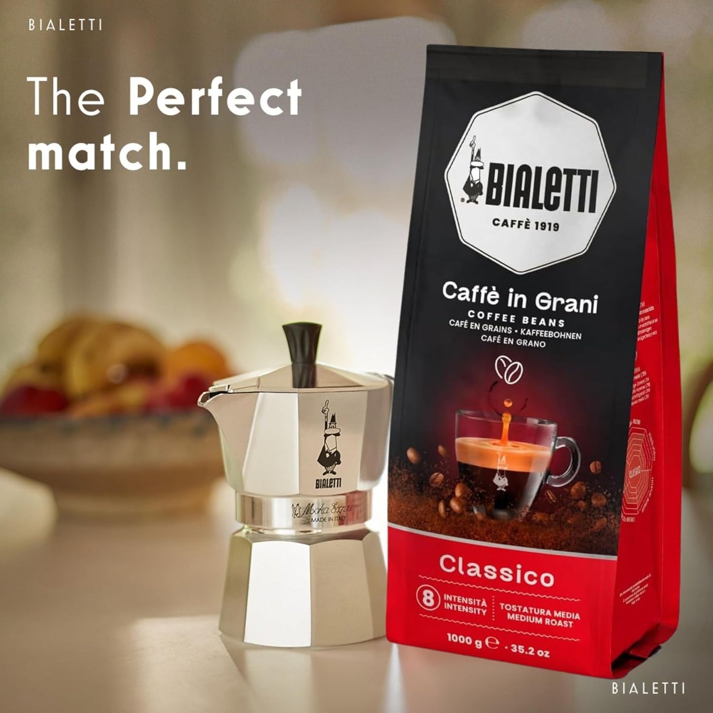 Ziarna Expert, Classico-Kaffeebohnen, 1 KG