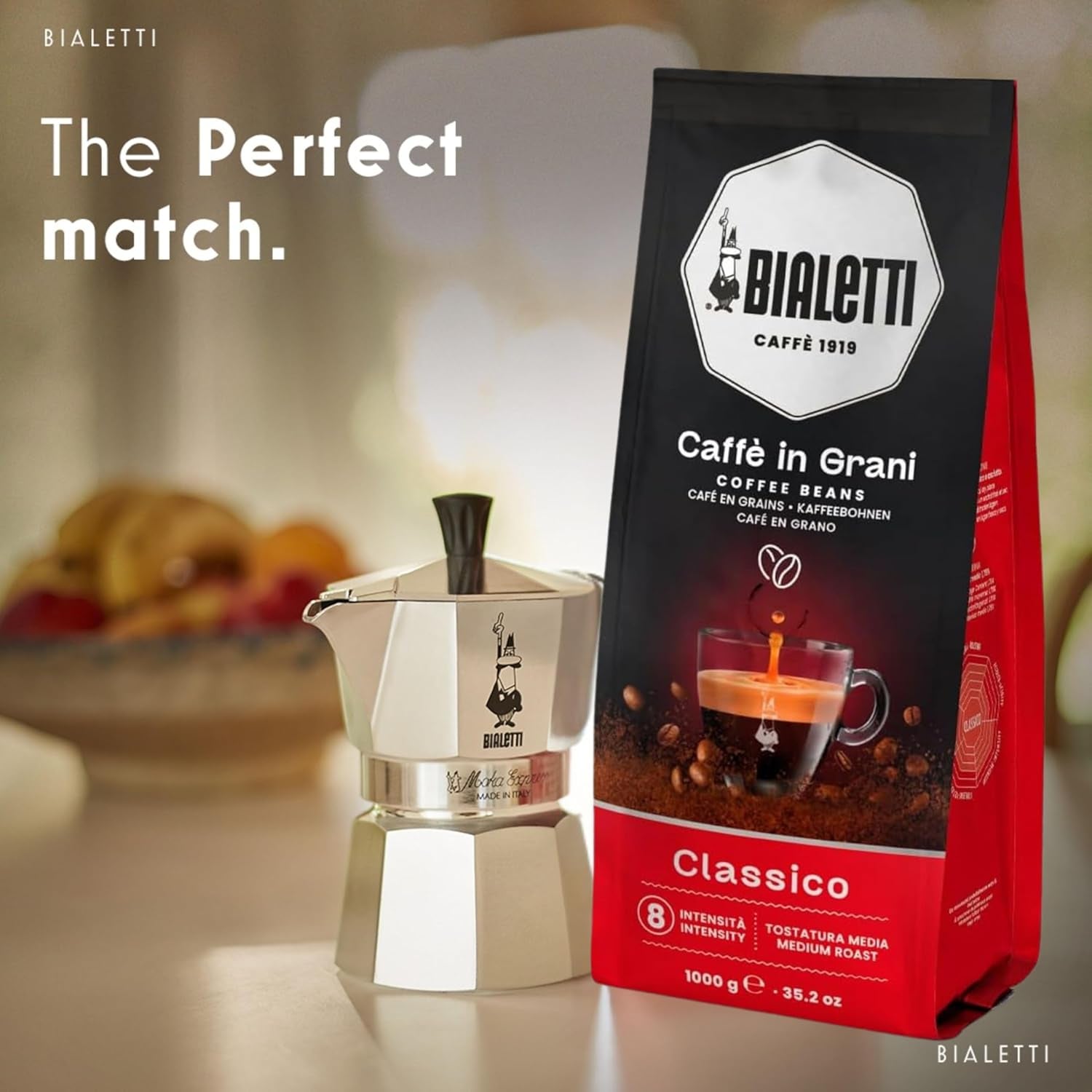 Ziarna Expert, Classico-Kaffeebohnen, 1 KG