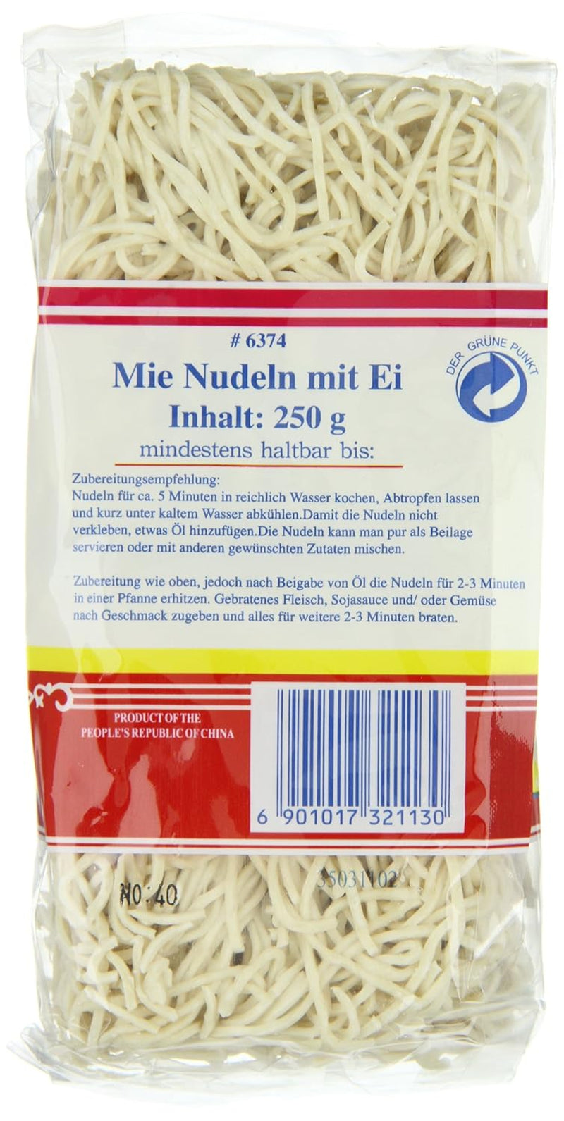 LONGLIFE - Makaron Chiński, (1 x 250 g)